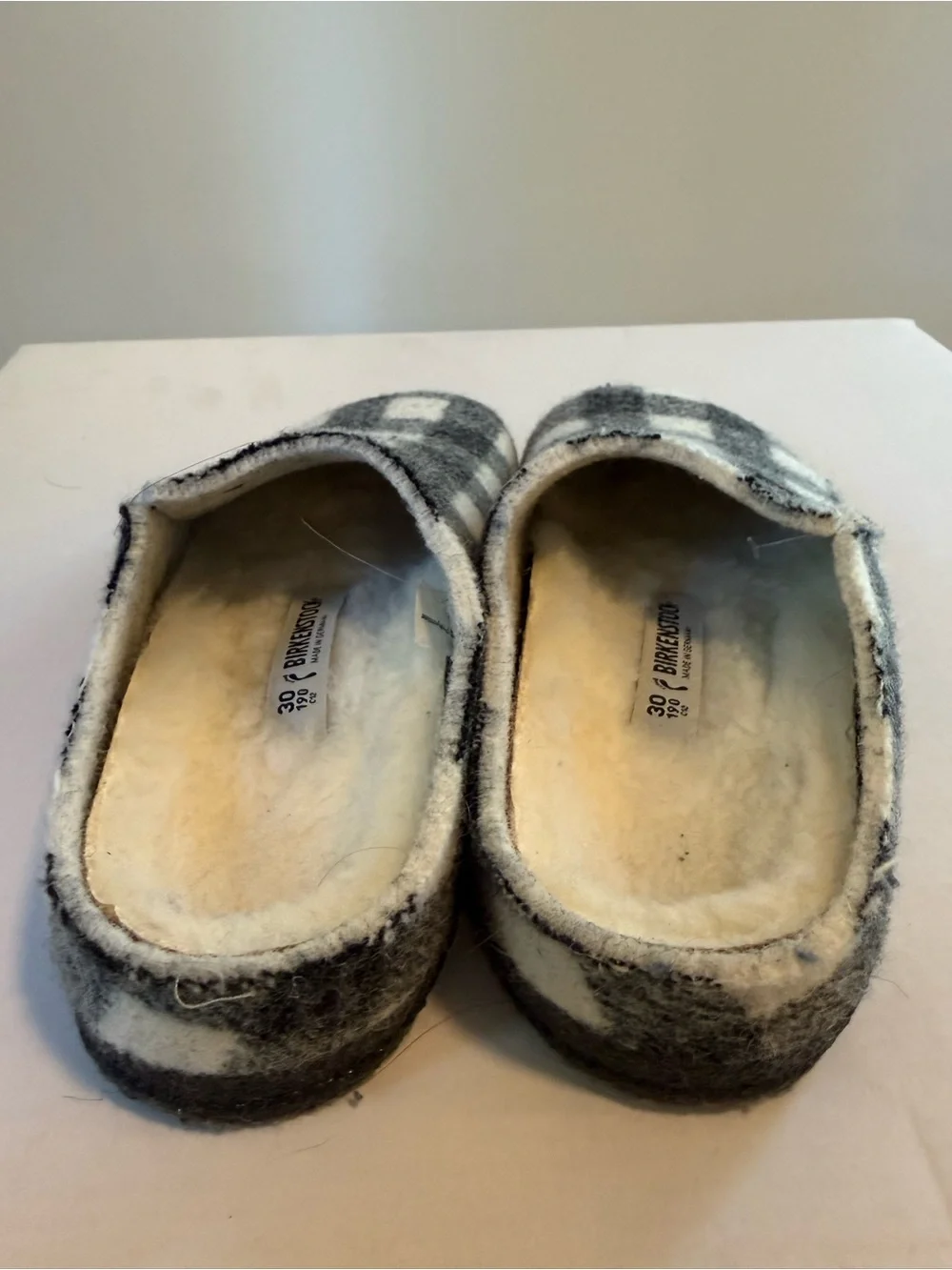 Birkenstock Zermatt Rivet Felt Slip-On Size: 30 New #Lux-K-SH